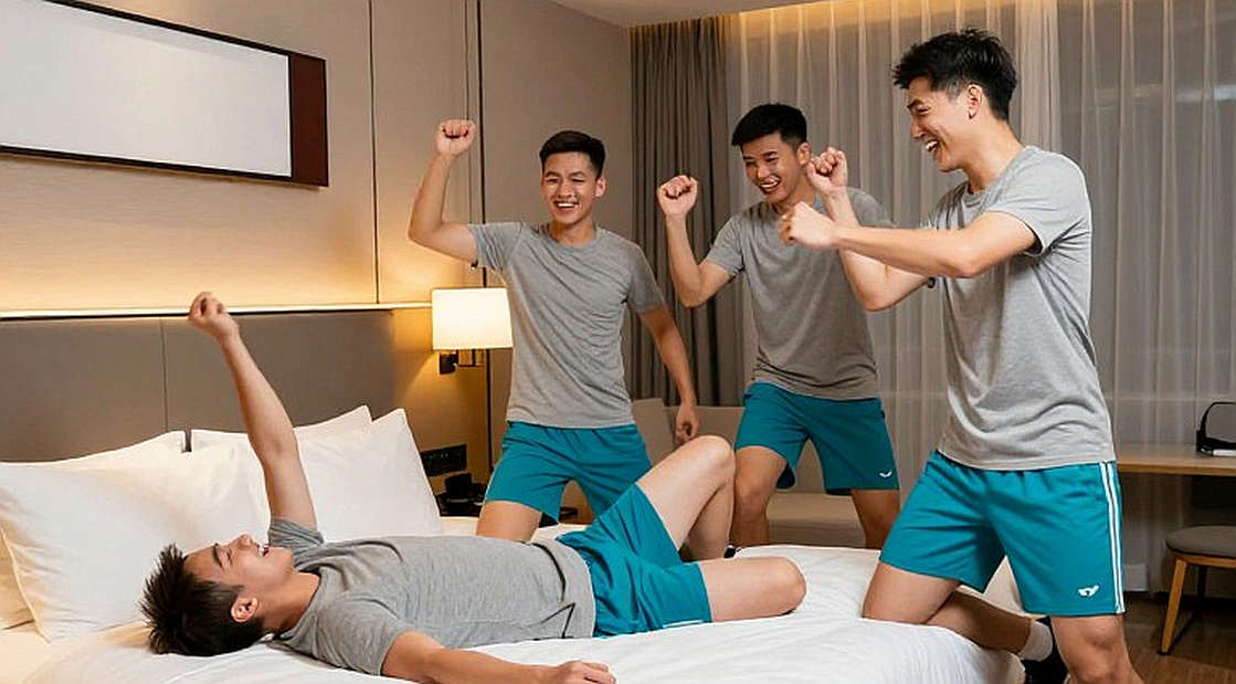 Hai tầng thưởng sau tấm huy chương vàng cầu mây ở Nagoya